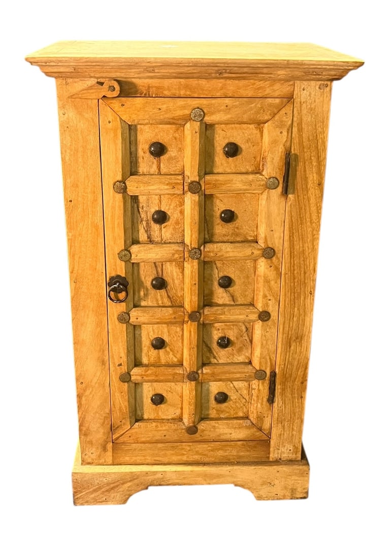 RUSTIC SMALL CABINET FROM INDIA (1 of 3)