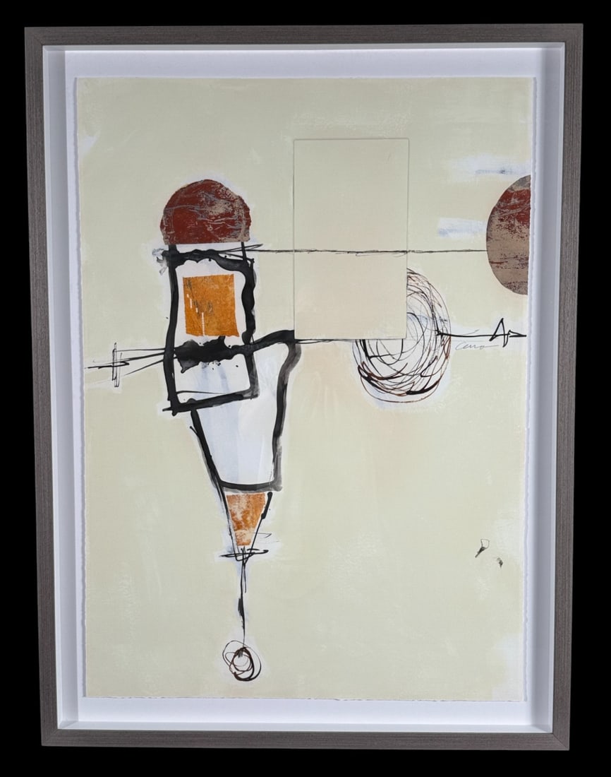 MODERN MIXED MEDIA ON PAPER (1 of 3)