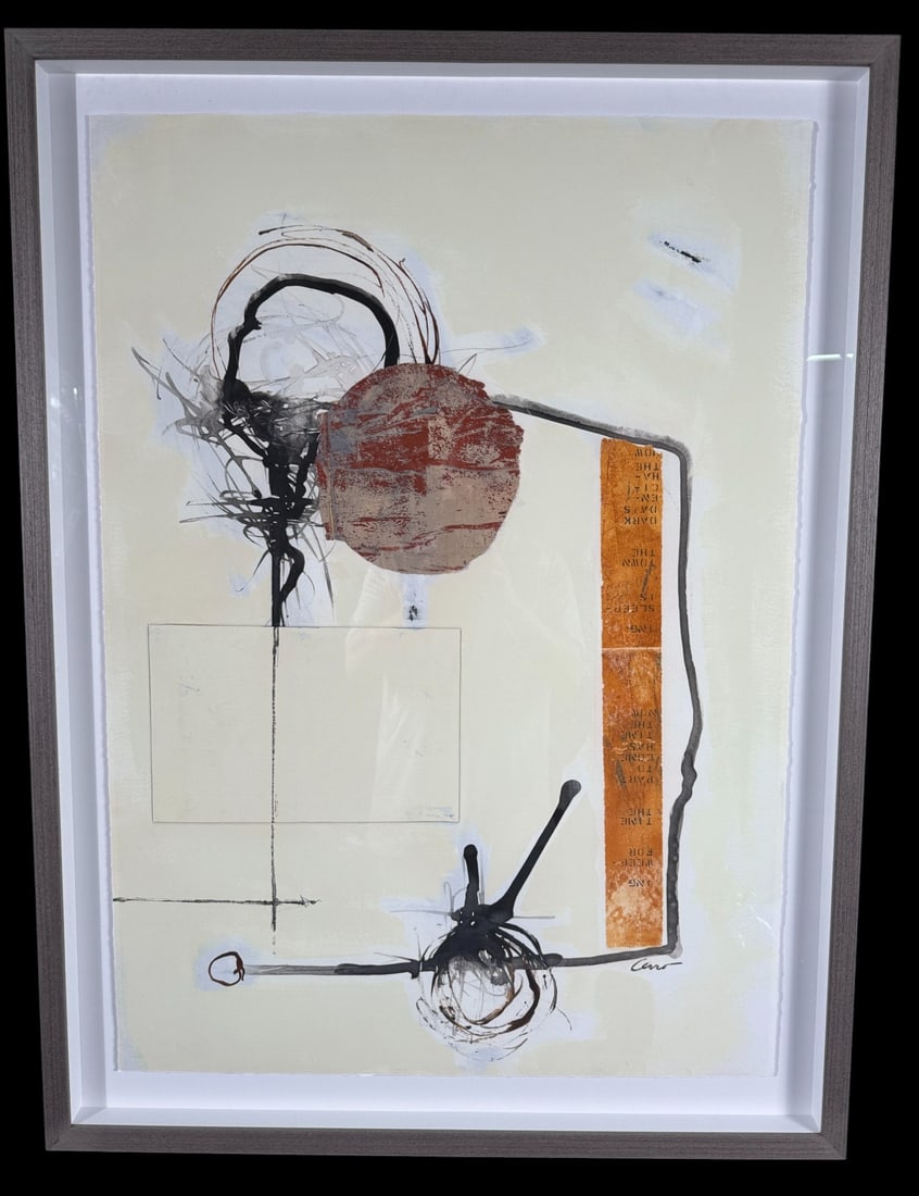 MODERN MIXED MEDIA ON PAPER (1 of 3)