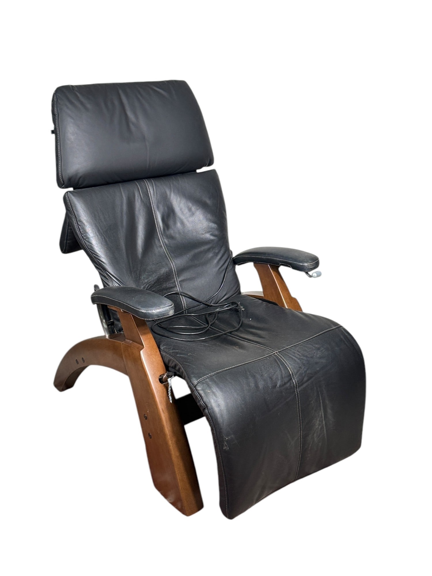 DANISH MID CENTURY LEATHER POWER RECLINER (1 of 3)