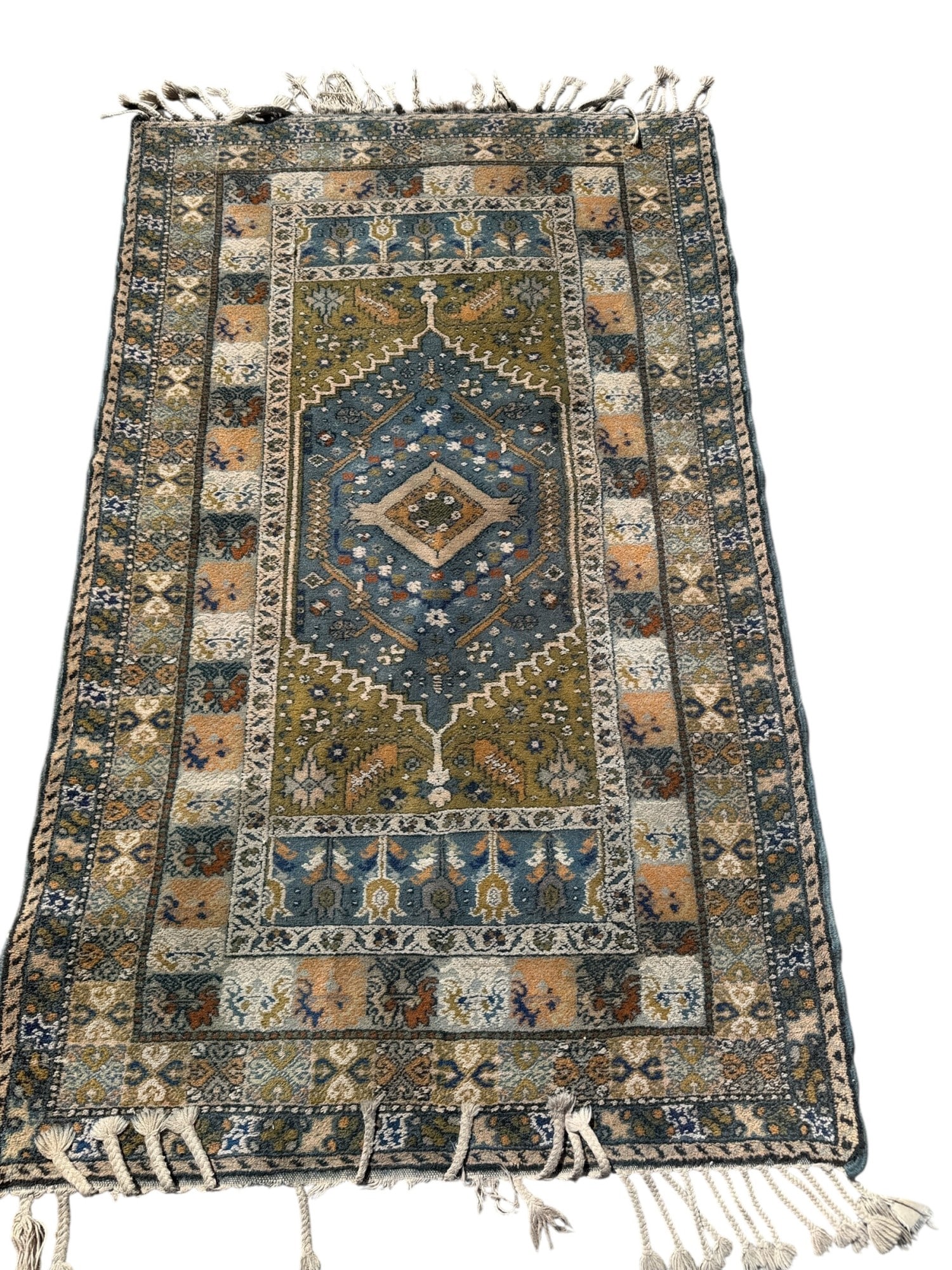 HAND KNOTTED PRAYER RUG (1 of 4)