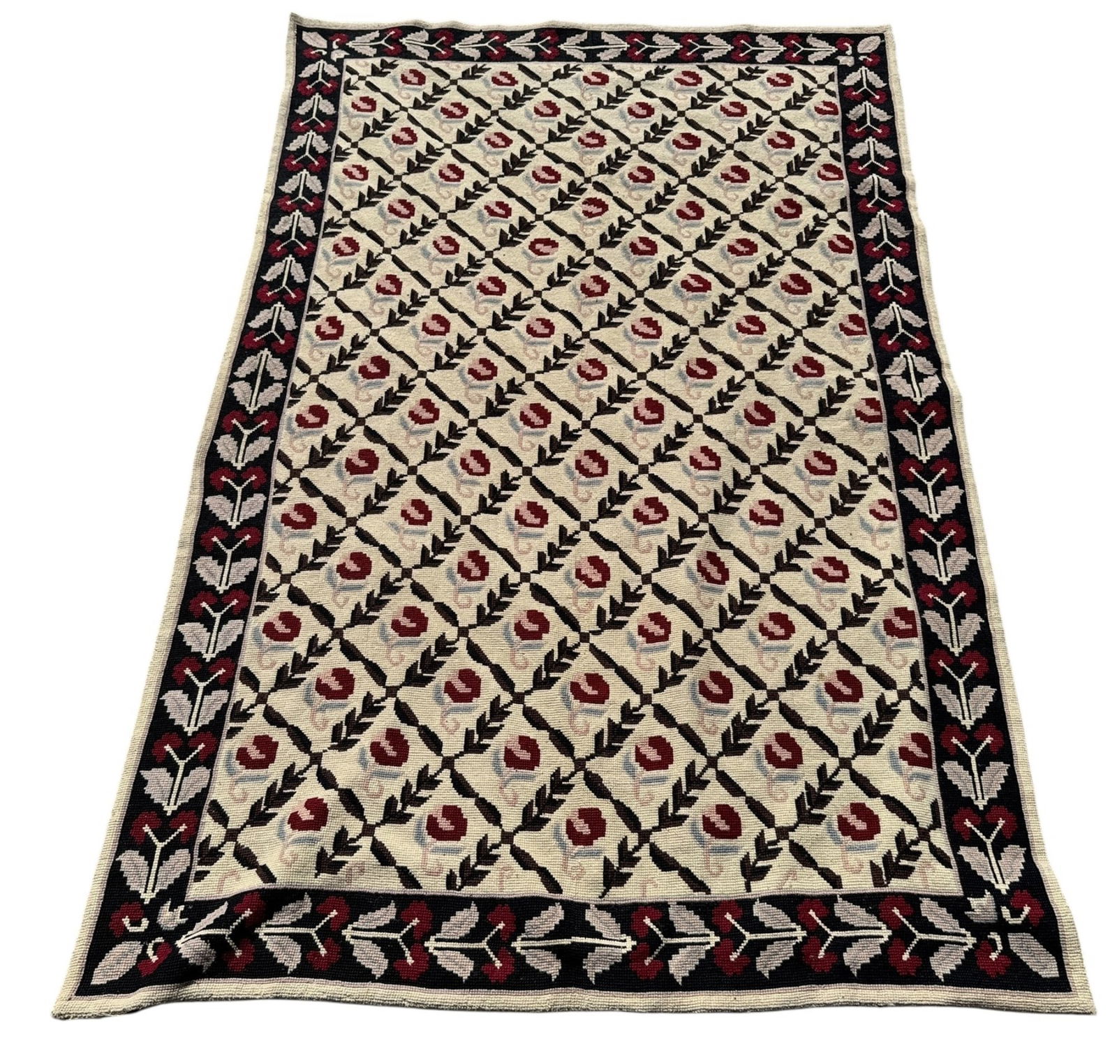 INDIAN NEEDPOINT CARPET (1 of 4)