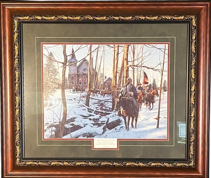 "THE CHRISTMAS CAROL" PRINT: "THE CHRISTMAS CAROL" PRINT by John Paul Strain (S/N 345/900). Release Date: 2006. Comes with a Certificate of Authenticity. Height: 38 in. by Width: 44 in.