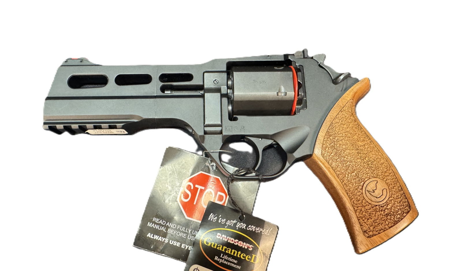 CHIAPPA RHINO 357 REVOLVER: CHIAPPA RHINO 357 REVOLVER NEW IN CASE (7) SERIAL NUMBER RH13512 (L611)