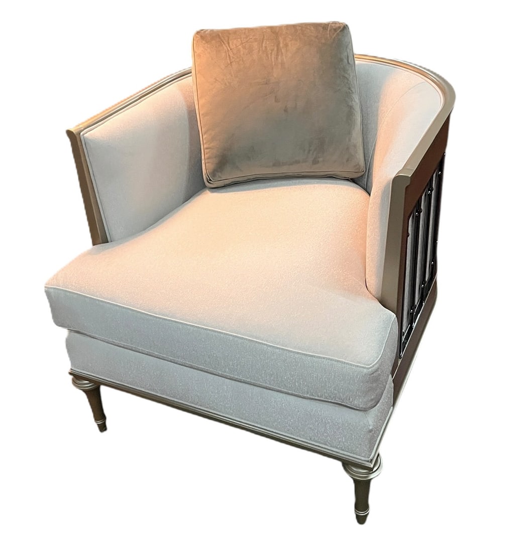 CONTEMPORARY CLUB CHAIR: CONTEMPORARY CLUB CHAIR. Height: 29 in. by Width: 28 in. by Depth: 35 in.