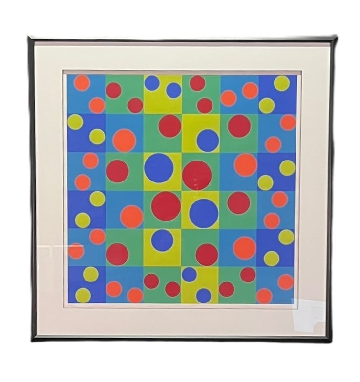 "TWIN GYRATION" SERIGRAPH BY HERBERT BAYER (1 of 3)