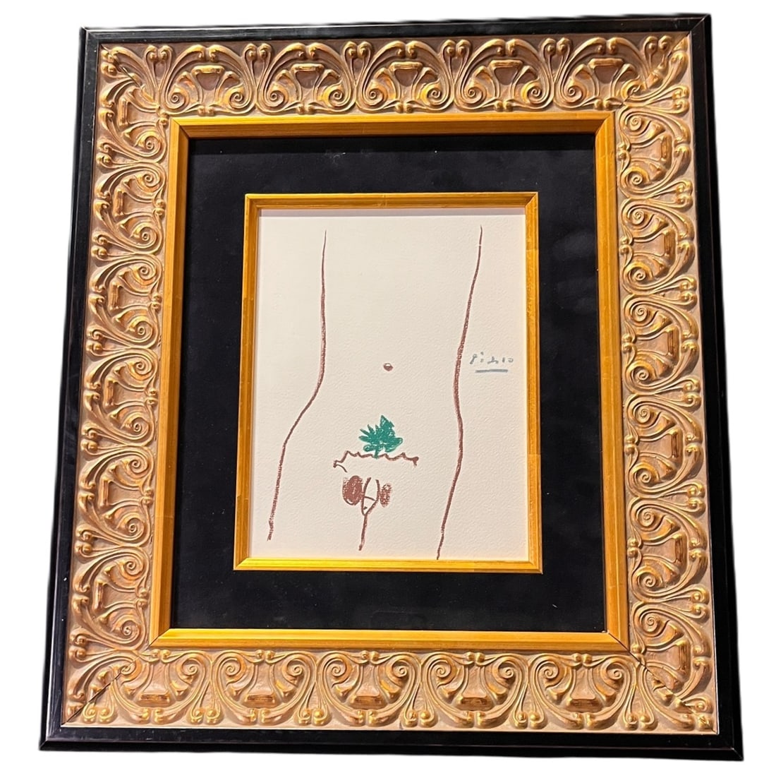 PABLO PICASSO "TORSE DE HOMME" LITHOGRAPH (1 of 3)