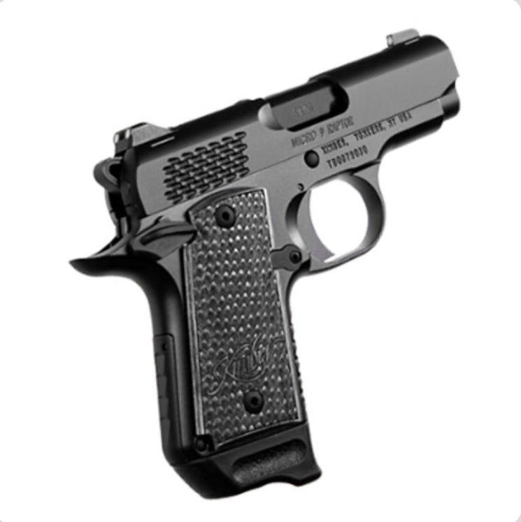 KIMBER MICRO 9 RAPTOR SHADOW 9MM: KIMBER MICRO 9 RAPTOR SHADOW 9MM 3.15" BBL (L112) SERIAL #STB0030676.
