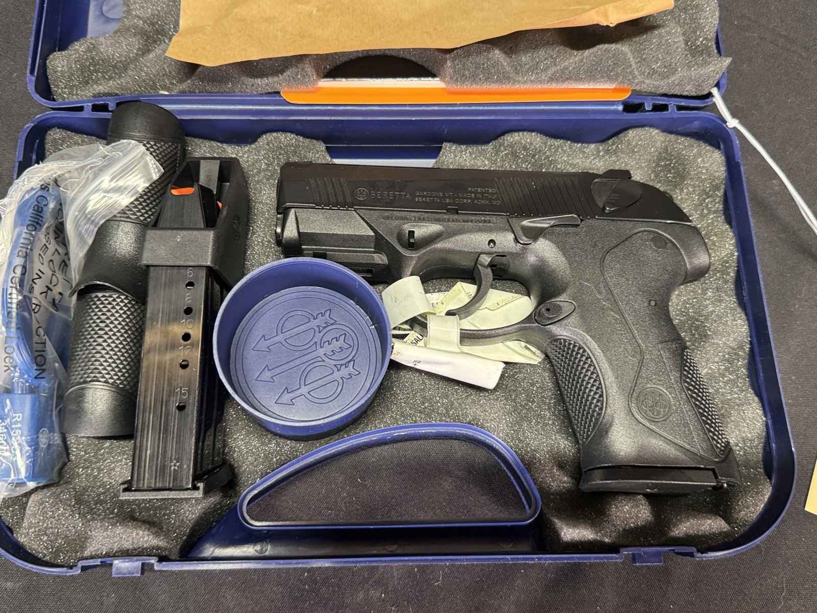 BERETTA PX4 STORM 9MM PISTOL: BERETTA PX4 STORM 9MM PISTOL NEW IN CASE (021) SERIAL NUMBER PX313121 (L613)