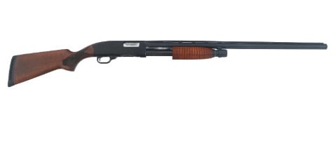 WINCHESTER MODEL 120 12 GAUGE SHOTGUN: WINCHESTER MODEL 120 12 GAUGE SHOTGUN Winchester Model 120 12 gauge pump action shotgun. Blued finish. Chambered for 2.75" and 3" shells. Removable Improved Cylinder choke tube. Front brass bead sight
