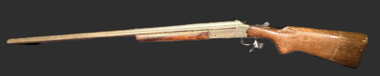 12 GA SPRINGFIELD STEVENS BREAK OPEN SHOTGUN: 12 GA SPRINGFIELD STEVENS BREAK OPEN SHOTGUN SERIAL NSN (L658)