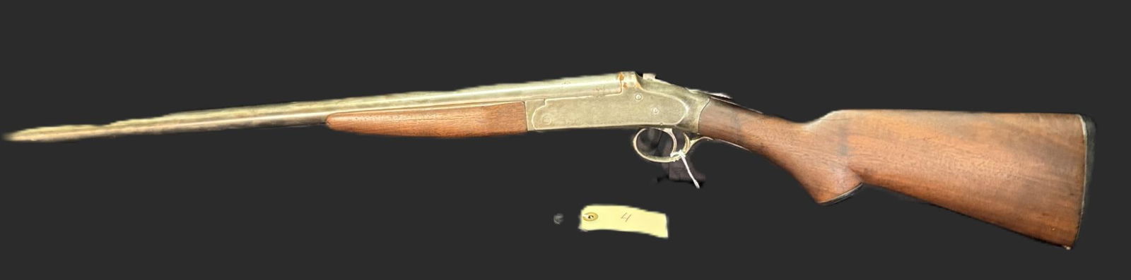 12 GA IVER JOHNSON SINGLE SHOT BREAK OPEN: 12 GA IVER JOHNSON SINGLE SHOT BREAK OPEN SERIAL NUMBER 72493 (L657)