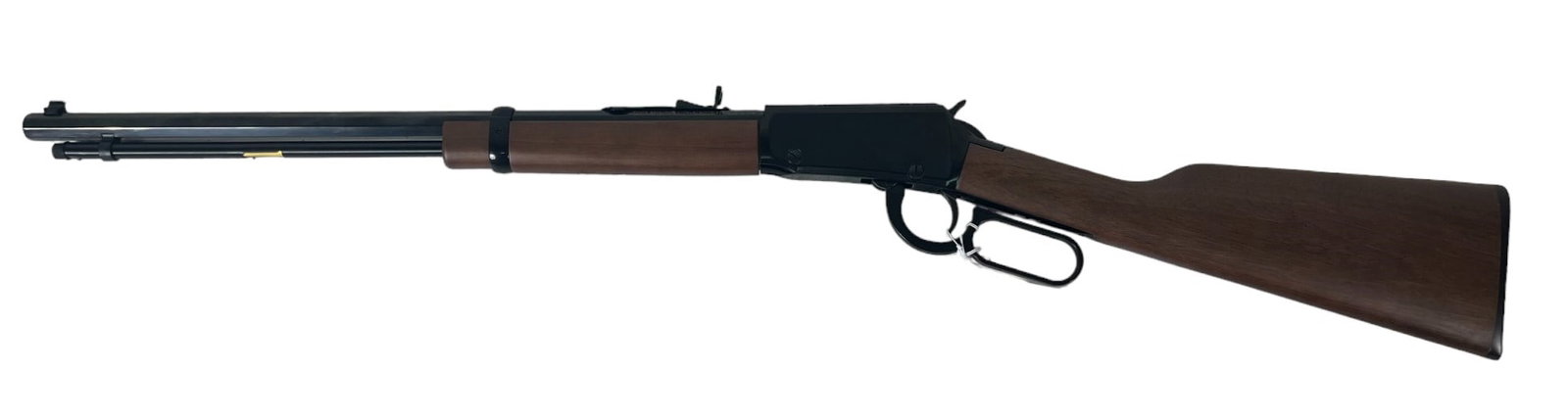HENRY LEVER FRONTIER OCTAGON 22 S/L/LR RIFLE: HENRY LEVER FRONTIER OCTAGON 22 S/L/LR RIFLE LEVER ACTION MODEL H001T. SERIAL #T148928H (L258)