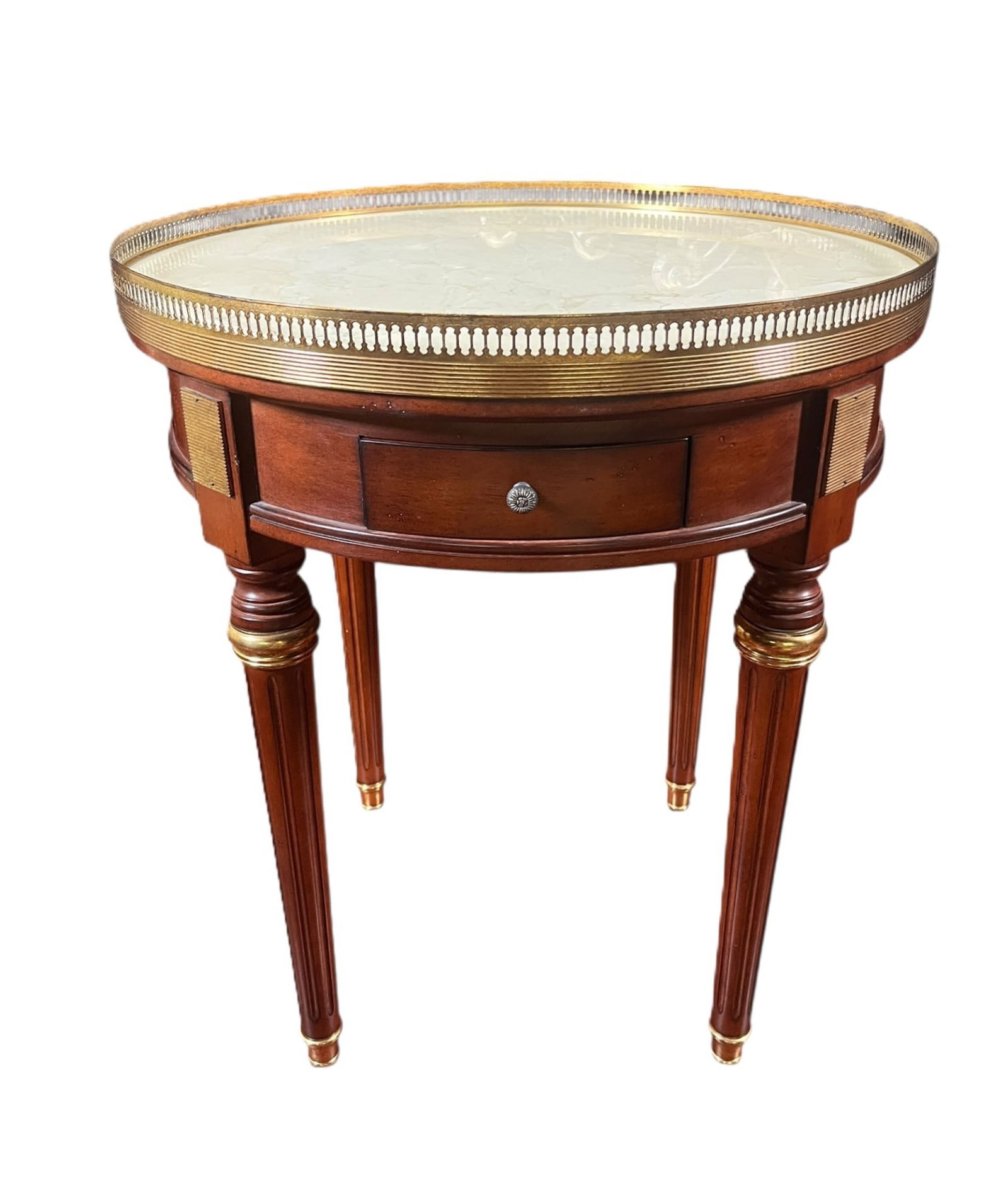 LOUIS XVI STYLE MAHOGANY SIDE TABLE (1 of 5)