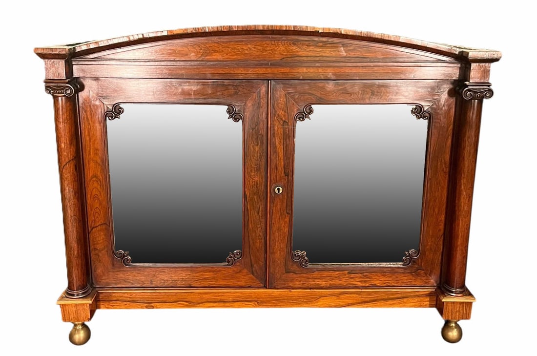 CIRCA 1830 ENGLISH TABLE TOP CABINET (1 of 6)