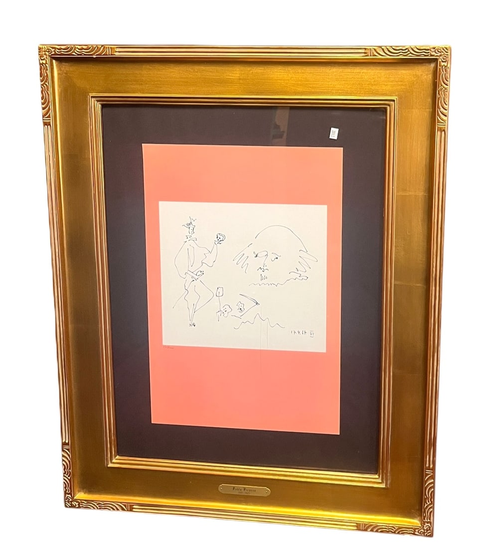 "SHAKESPEARE" DRAWING BY PABLO PICASSO (1 of 5)