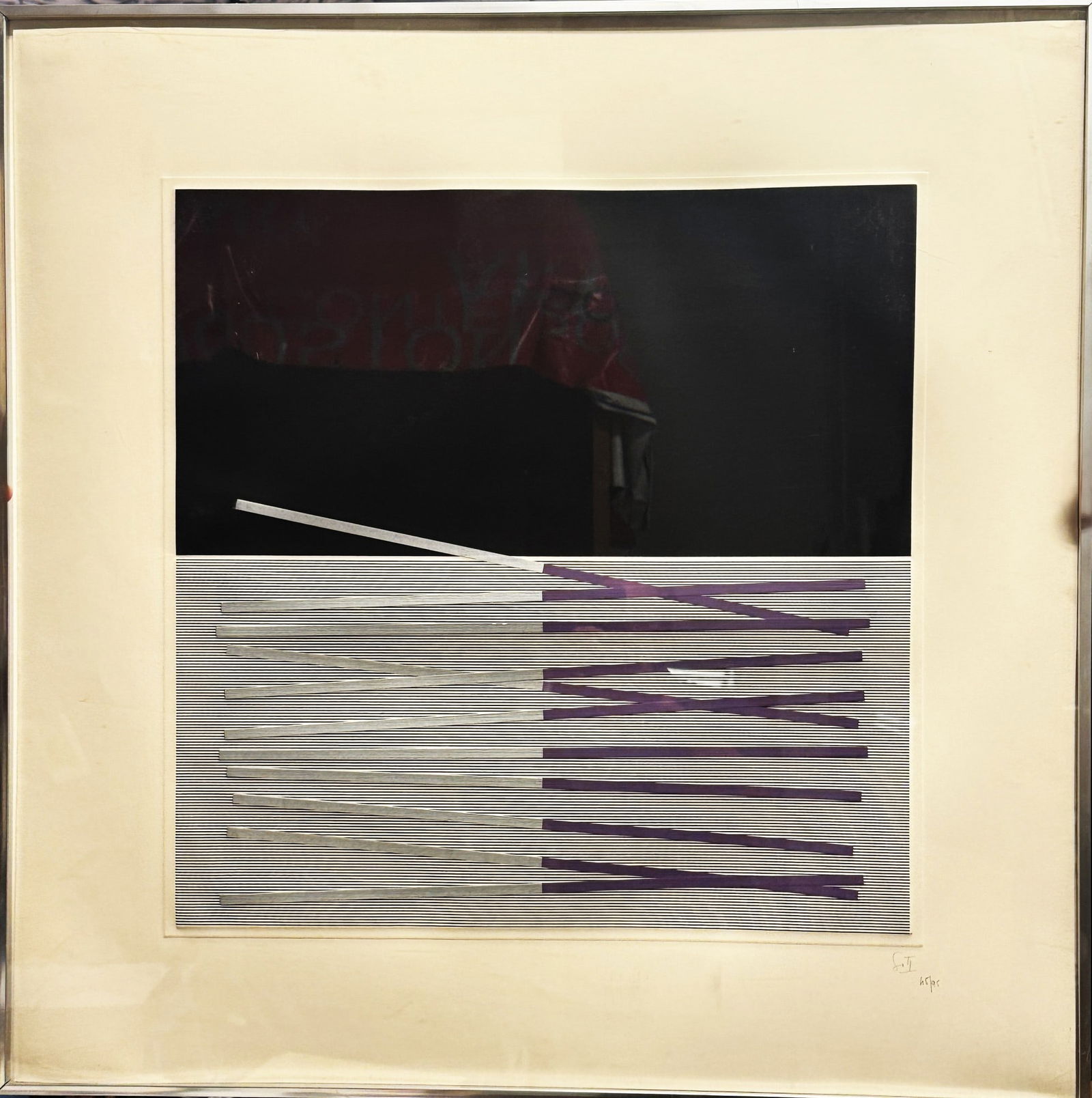 SILKSCREEN 45/90 1970 BY JESUS RAFAEL SOTO (1 of 4)