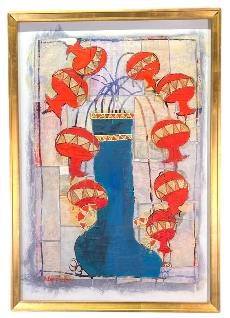 MIXED MEDIA ABSTRACT (1 of 4)