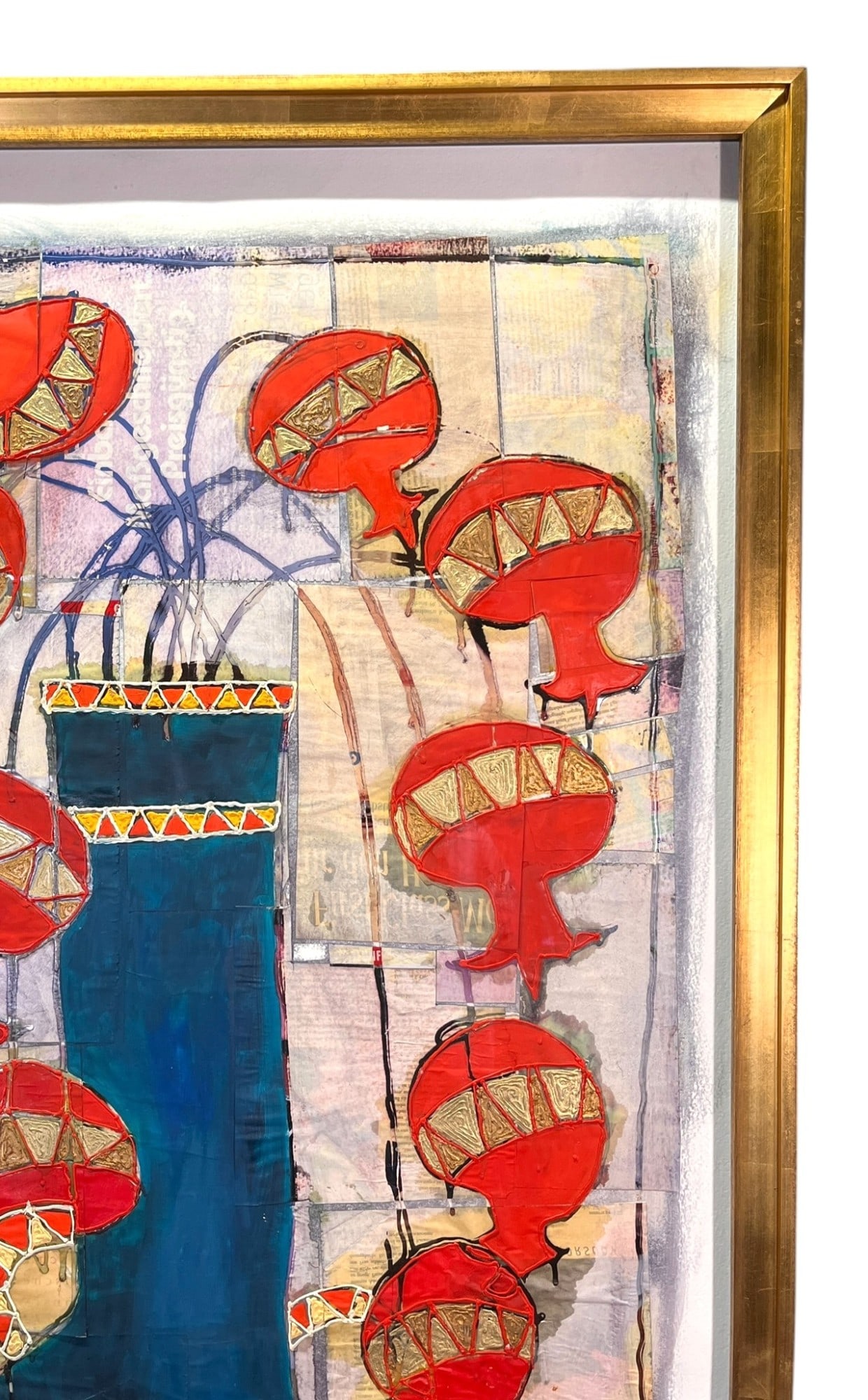 MIXED MEDIA ABSTRACT - 2