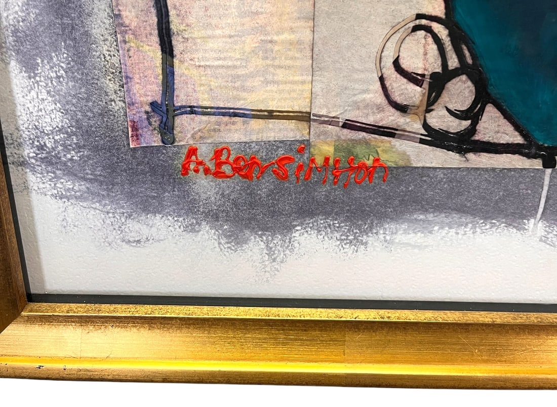 MIXED MEDIA ABSTRACT - 3