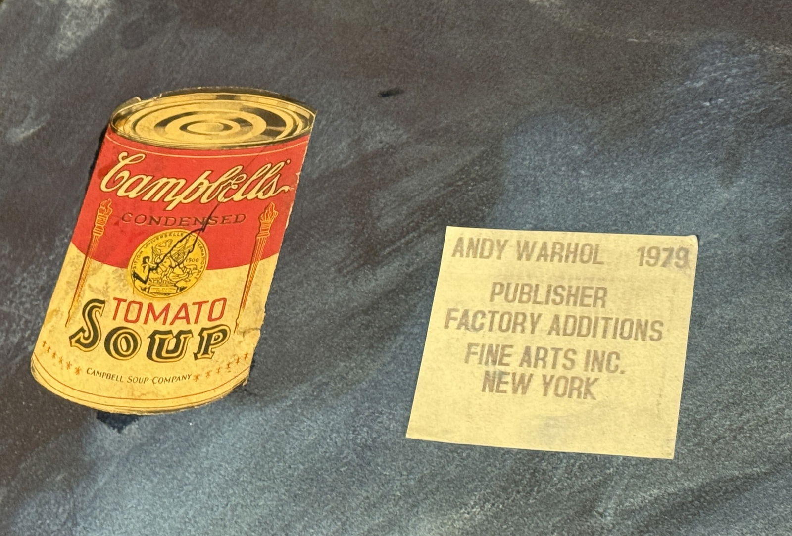 ANDY WARHOL "NEGATIVE SAMPLE SHEET" - 7