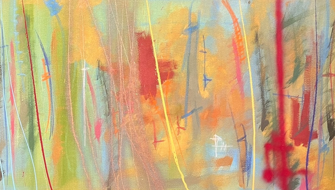 MULTICOLOR ABSTRACT BY A.S. JAMES - 2