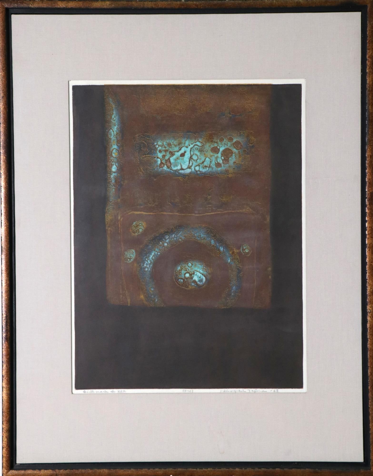 HIROYUKI TAJMA "BIRTHMARK" LITHOGRAPH, 1968 (1 of 4)