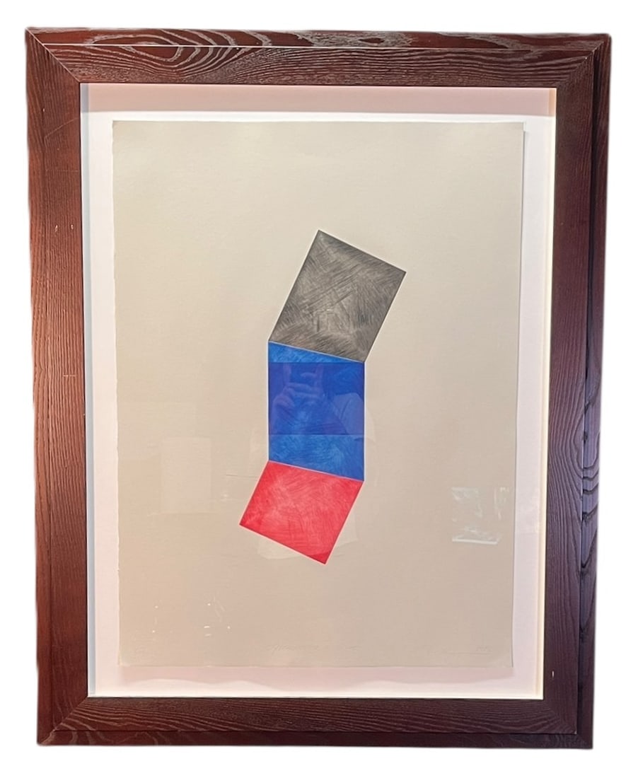 "CLYTEMNESTRA OR CRIME" DRYPOINT PRINT 1982 (1 of 4)