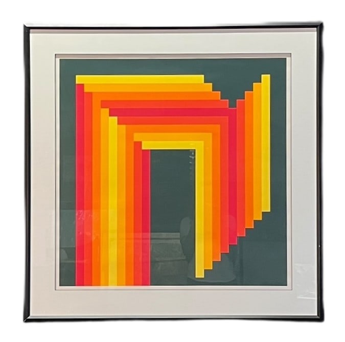 "BIRTHDAY PICTURE II" SERIGRAPH 18/50 BY H. BAYER (1 of 3)