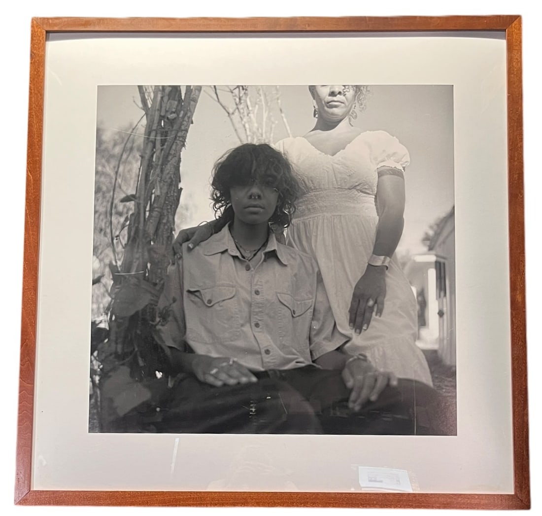 VINTAGE B/W PHOTOGRAPH FRAMED BY COLBY DEAL (1 of 2)