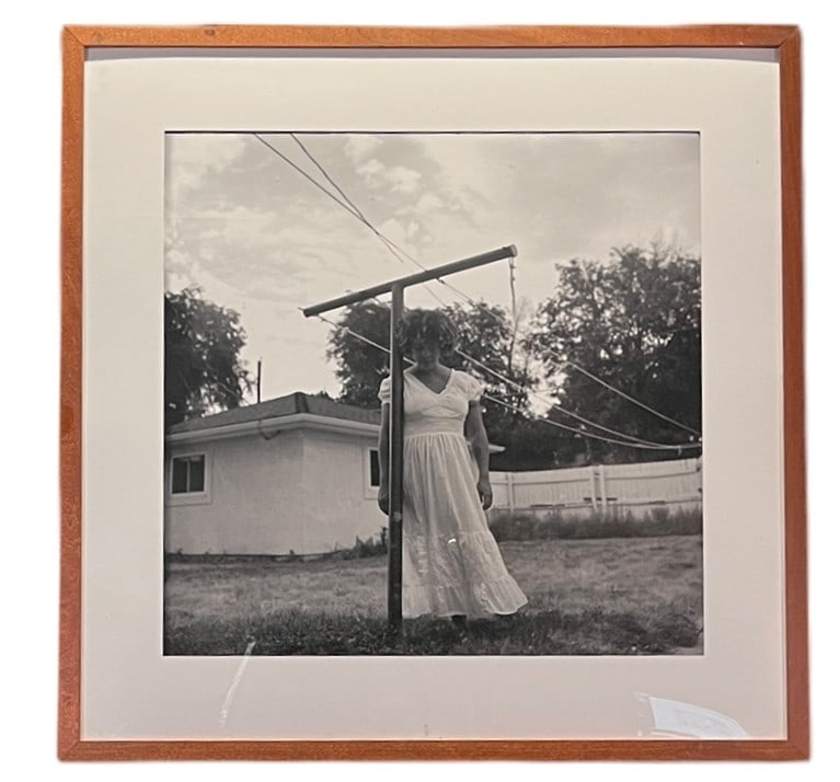 VINTAGE B/W PHOTOGRAPH FRAMED (1 of 2)