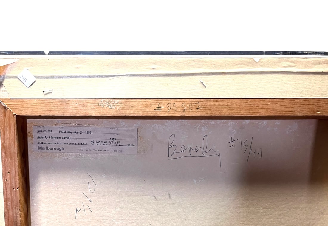 JAY PHILLIPS 'BEVERLY' (SERRANO SUITE) SILKSCREEN - 6