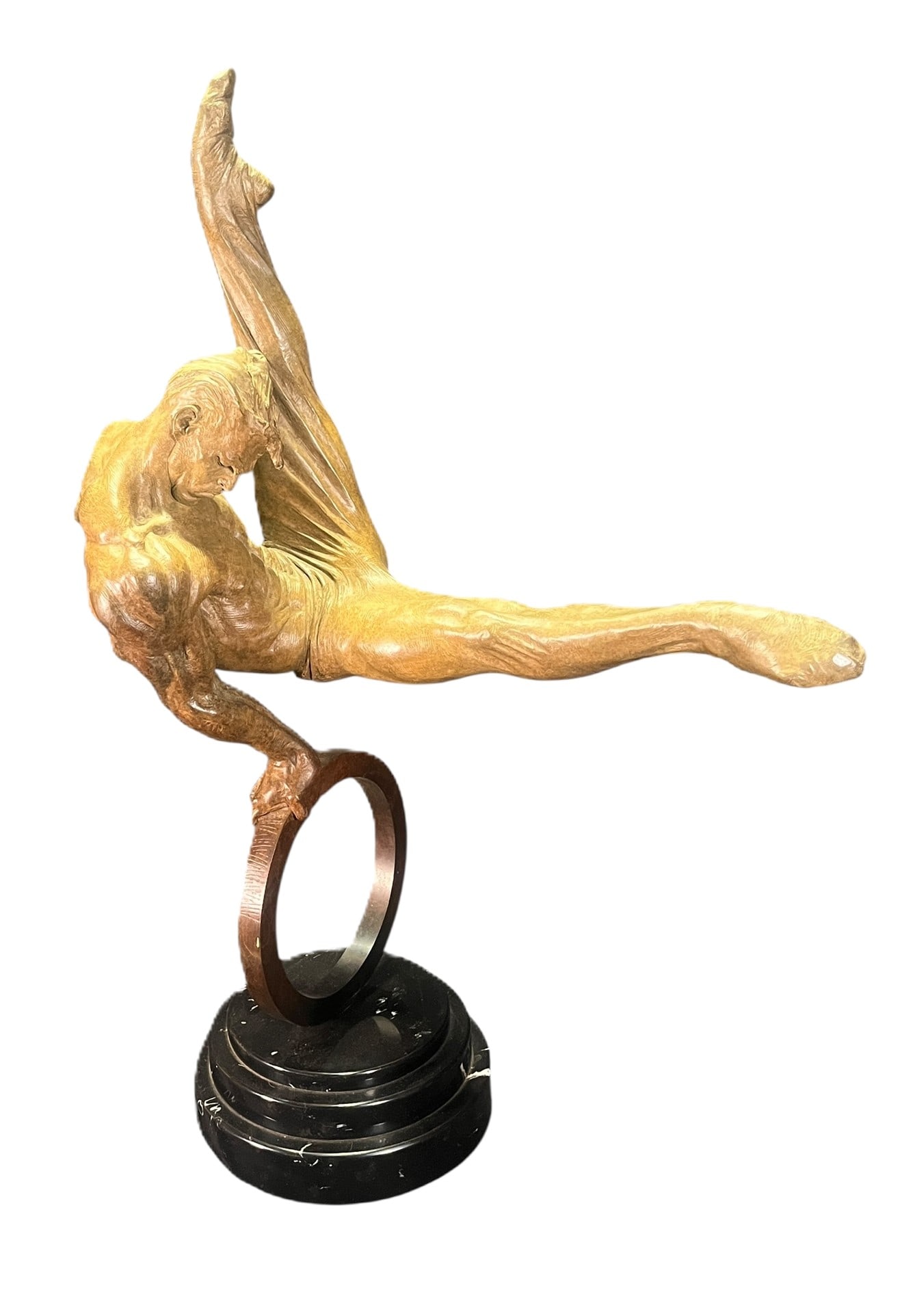 RICHARD MACDONALD BRONZE STATUE " FLAIR ACROSS USA (1 of 4)