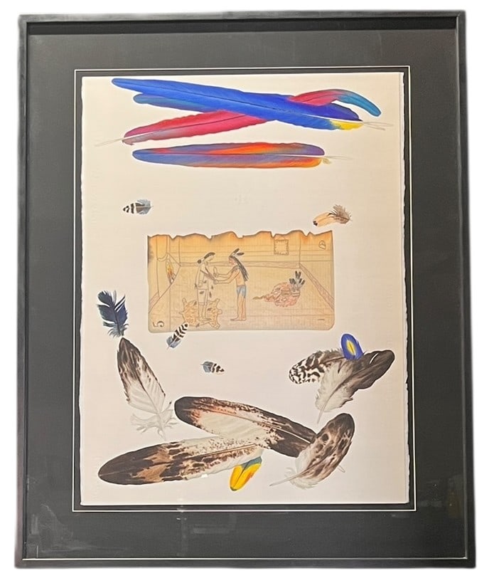 ORIGINAL WATERCOLOR, BY AL LOSETTER: ORIGINAL WATERCOLOR, BY AL LOSETTER. PURCHASED IN SANTA FE, NM. Height: 39.5 in. by Width: 31.5 in.