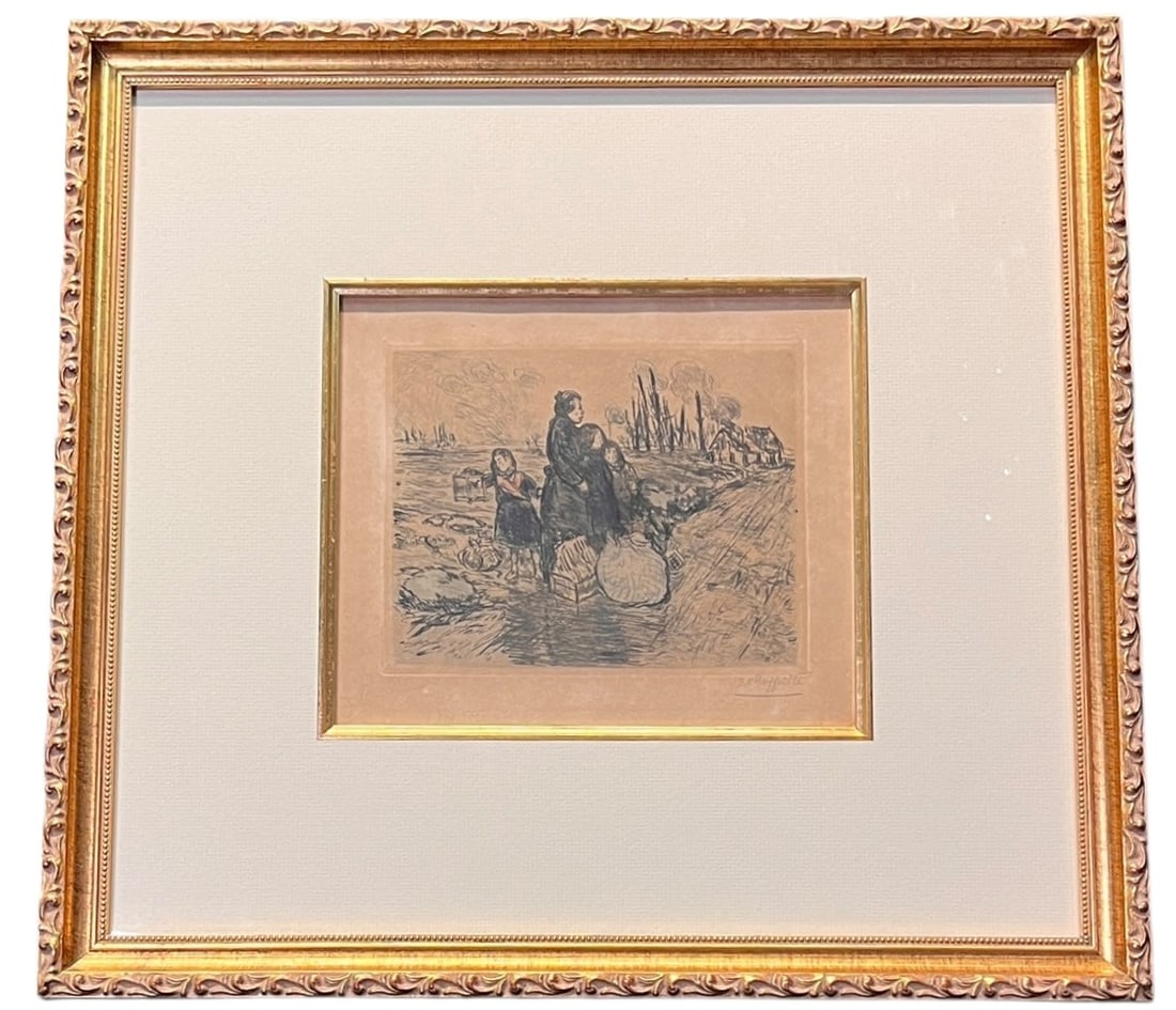 "LE PETIT OISEAU" LITHOGRAPH BY JEAN RAFFAELLI (1 of 5)