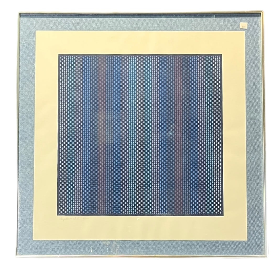 "STAPLEVARD" LITHOGRAPH 9/50: "STAPLEVARD" LITHOGRAPH 9/50 Height: 27.3 in. by Width: 27.3 in.