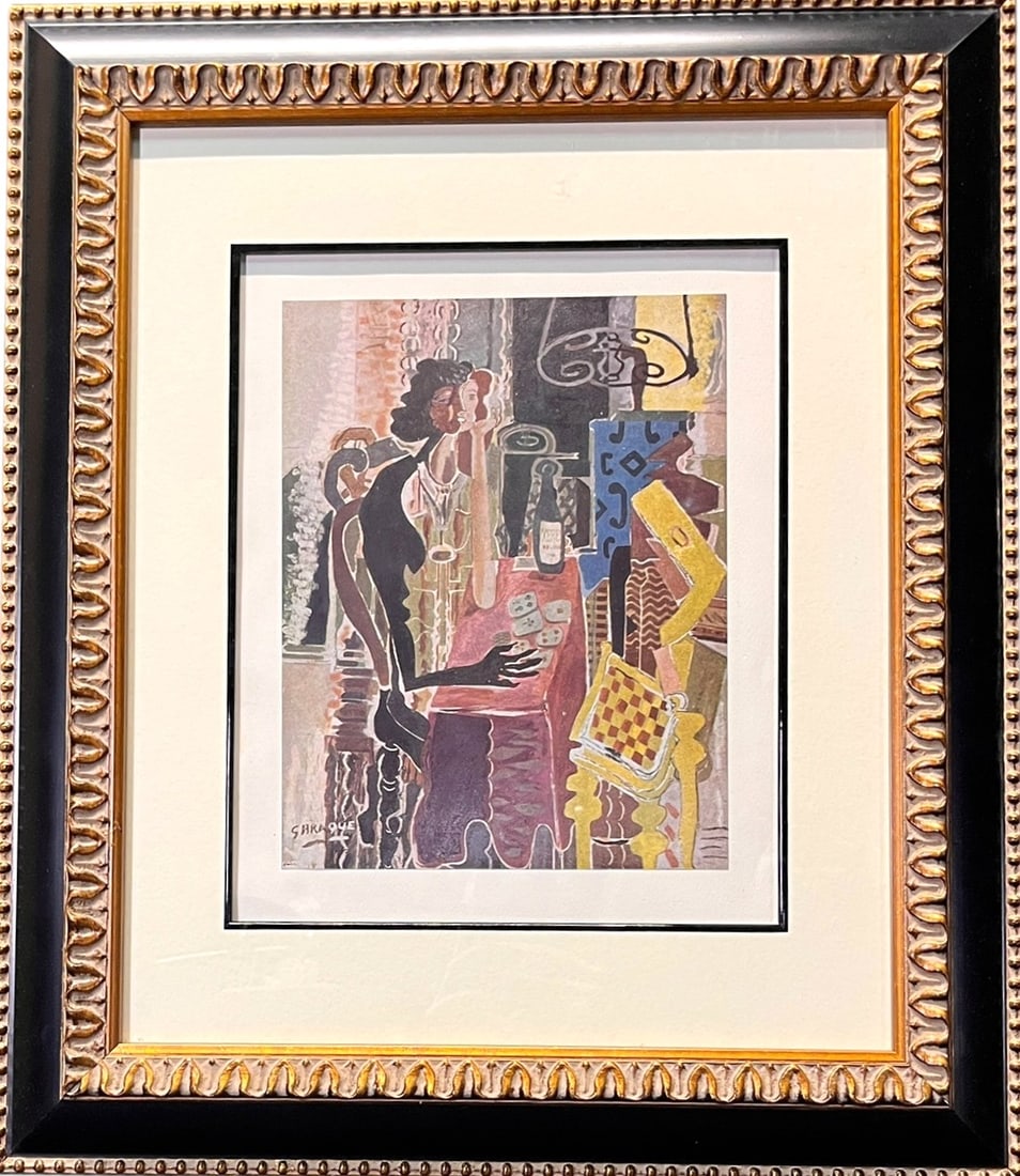 "LA PATIENCE" LITHOGRAPH BY GEORGES BRAQUE (1 of 5)