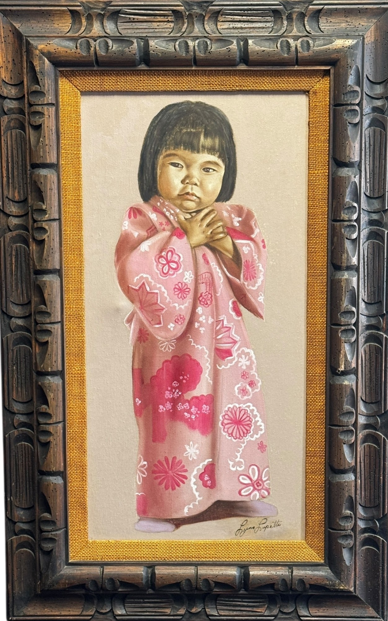 DRESS UP OIL ON CANVAS BY LYNN LUPETTI (1 of 4)