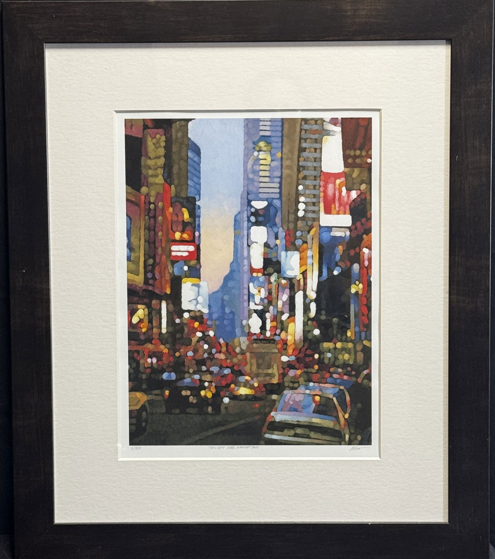 "TWILIGHT OVER MANHATTEN" 2/350 GICELEE (1 of 2)
