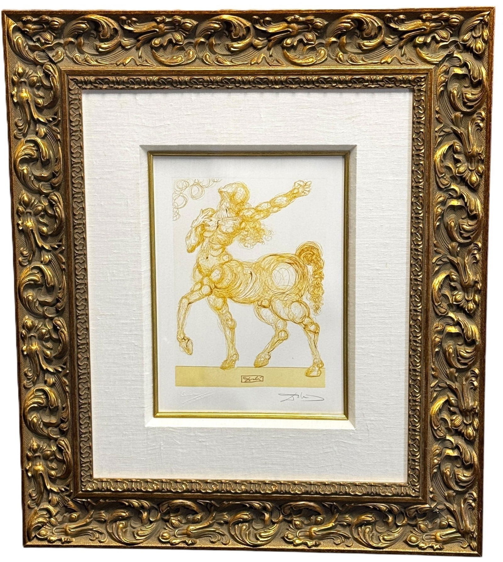 "INFERNO CANTO 26" LITHOGRAPH BY SALVADOR DALI (1 of 4)