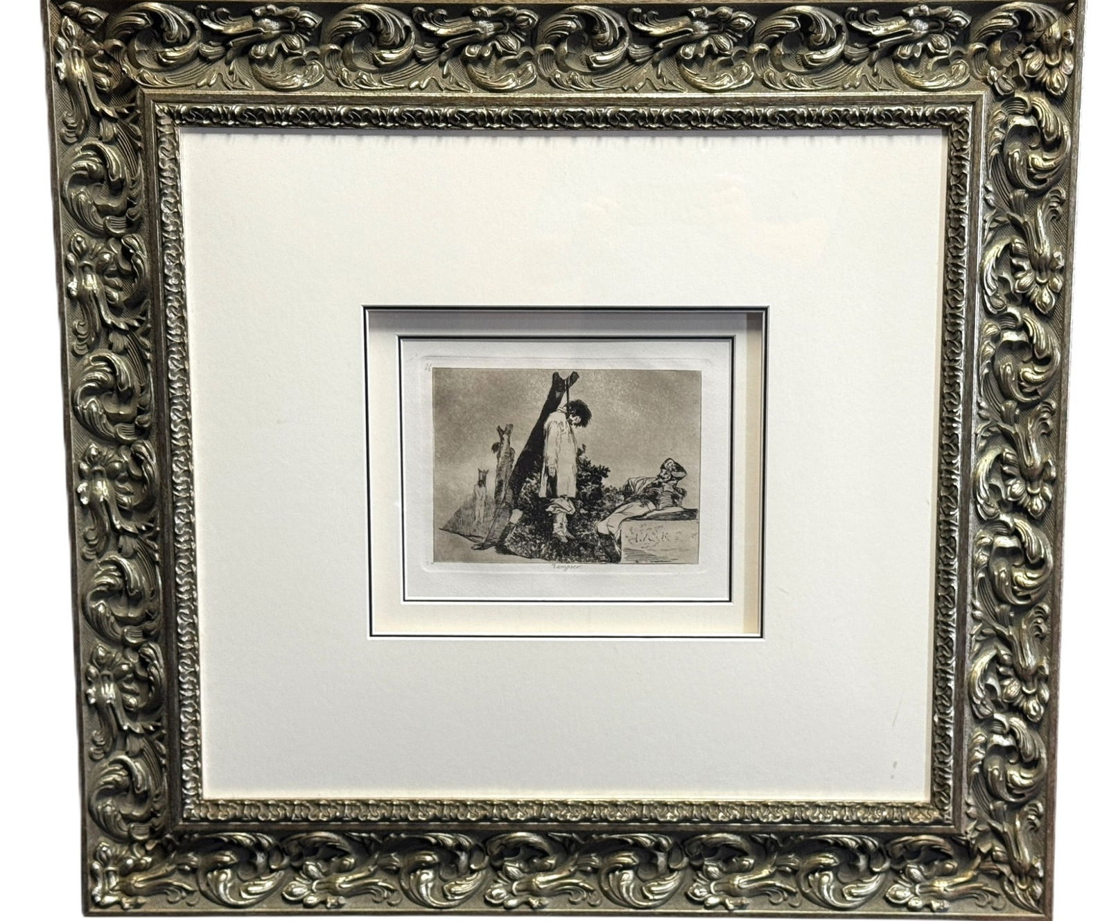 "THE DISASTERS OF WAR" ENGRAVING BY FRANCISCO (1 of 3)