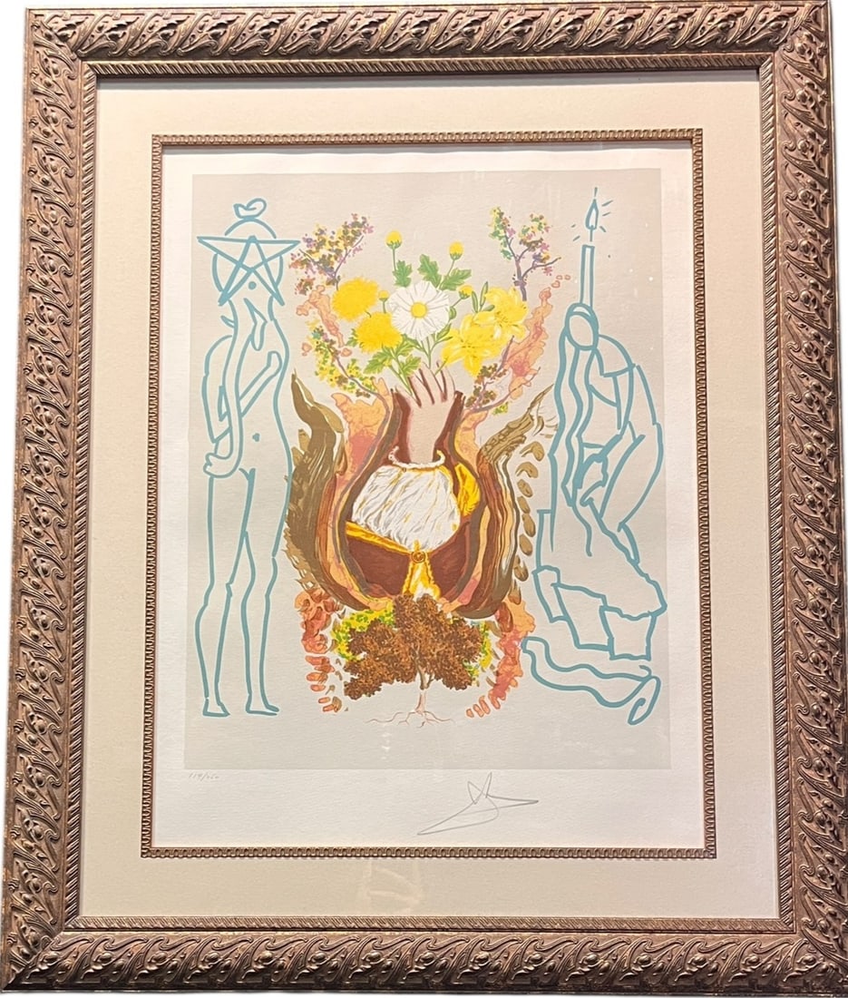 "RENAISSSANCE" LITHOGRAPH BY SALVADOR DALI (1 of 5)