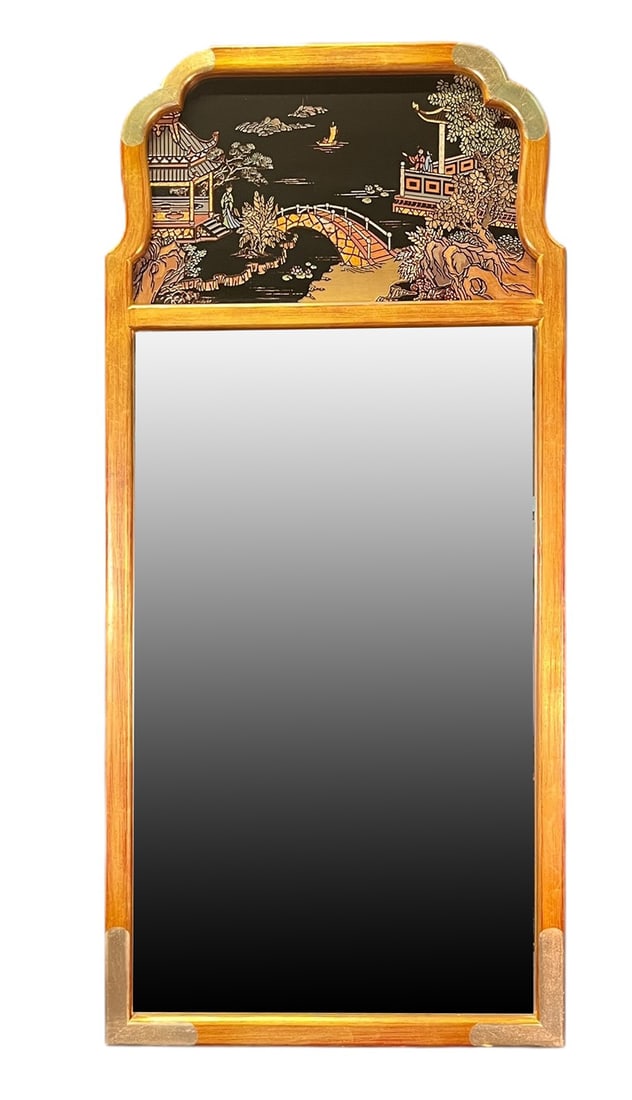 ASIAN STYLE MIRROR BY LA BARGE (1 of 6)
