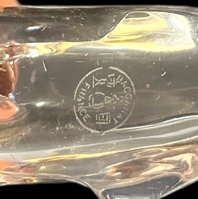 THREE BACCARAT CRYSTAL DOLPHINS - 6