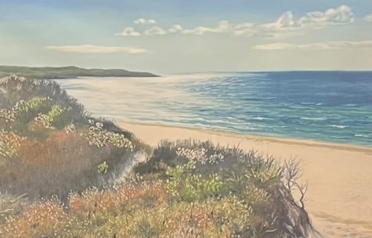 BEACH FRONT SCENE PRINT - 2