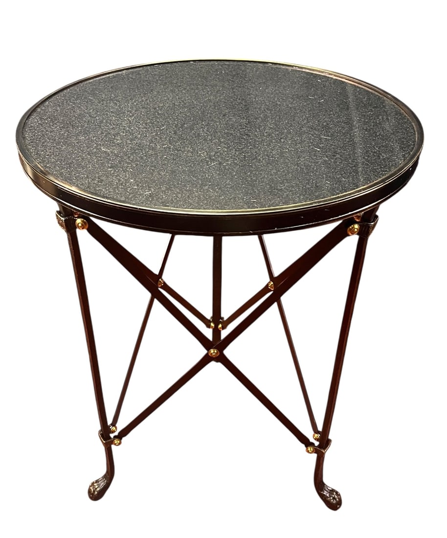 BLACK GRANITE DIRECTORIE TABLE - 4
