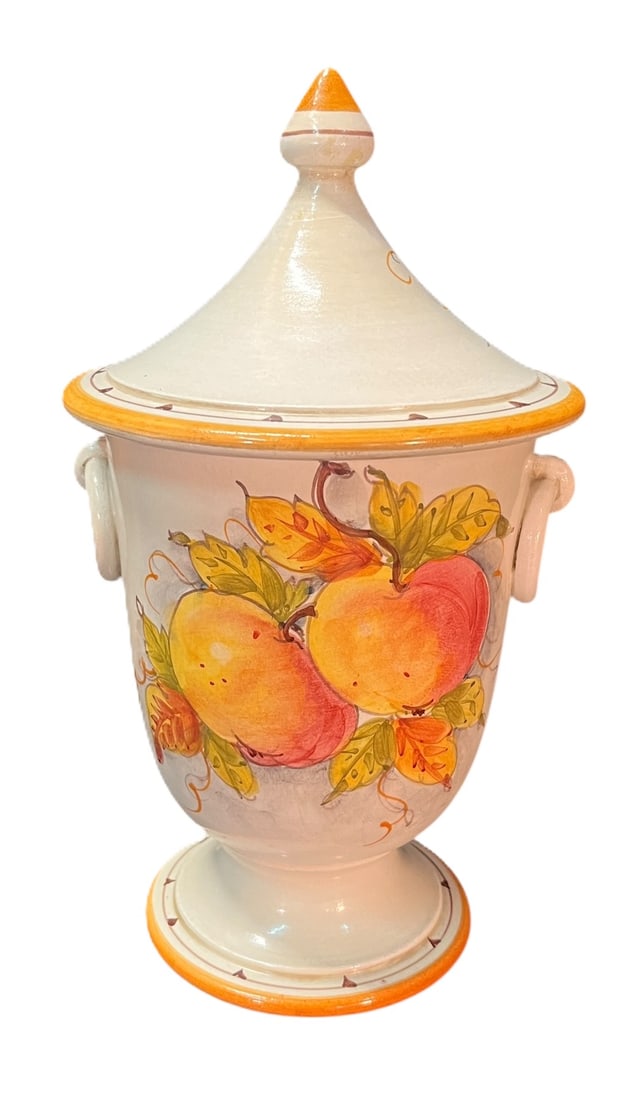 THREE ITALIAN CERAMIC JARS - 2