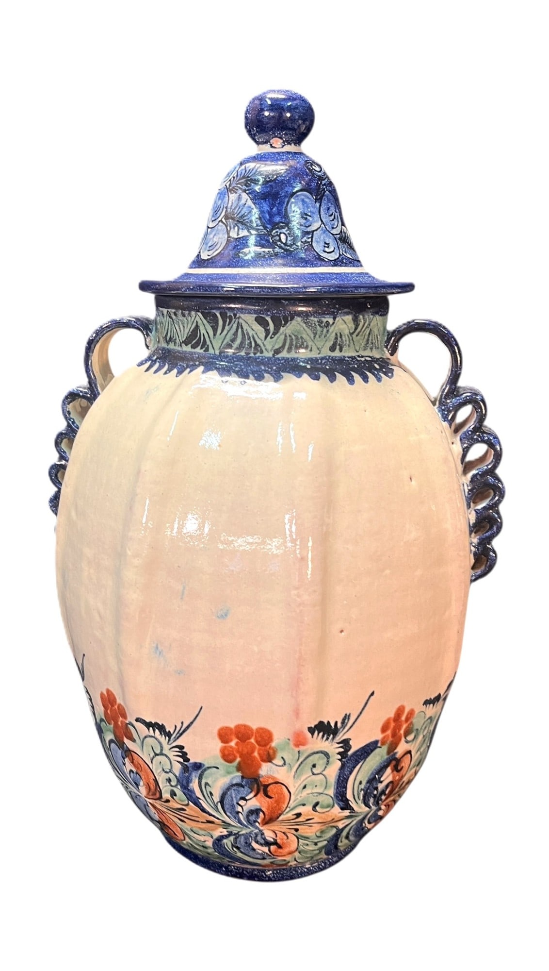 THREE ITALIAN CERAMIC JARS - 5