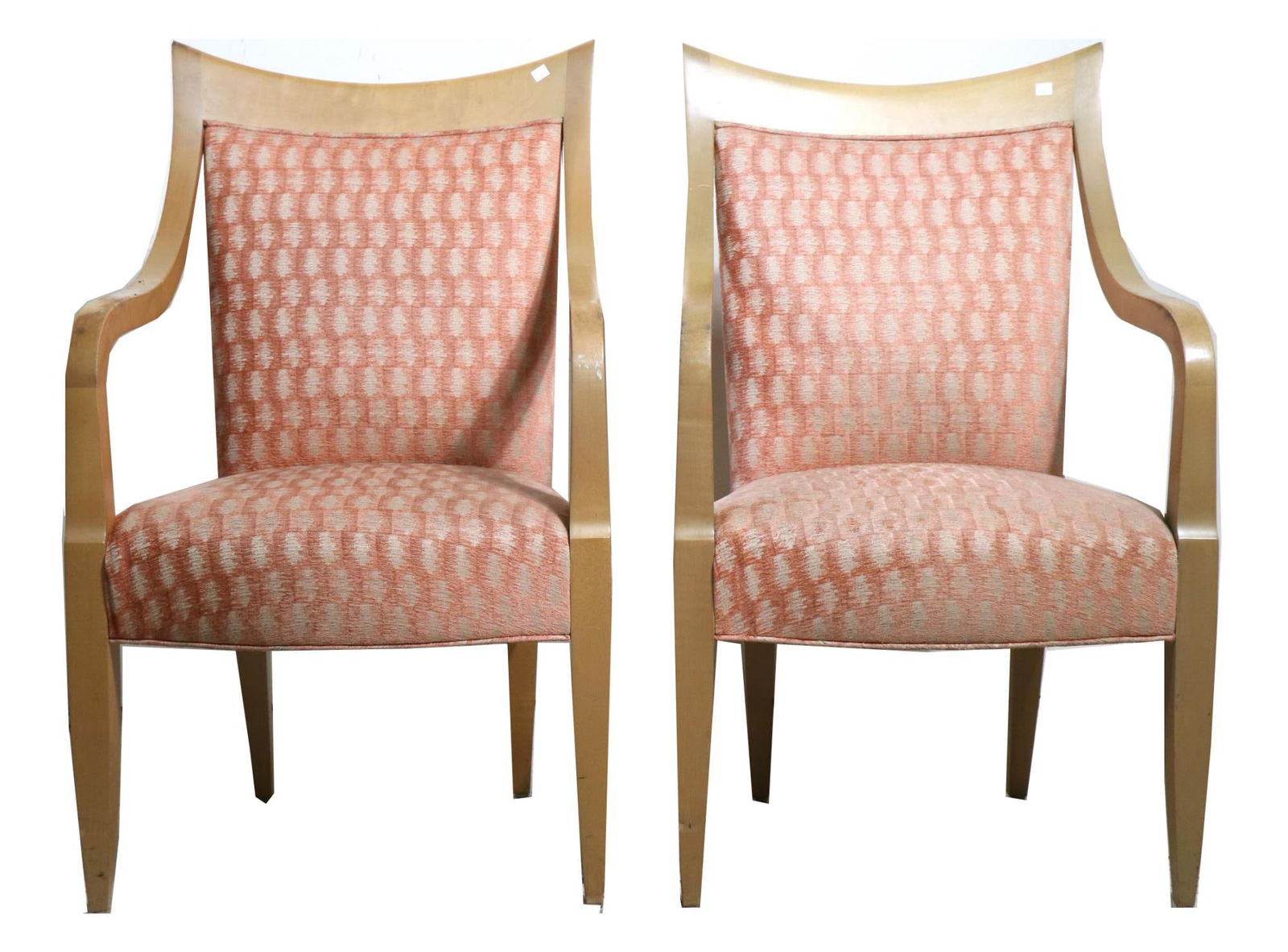 PAIR OF DONGHIA BY JOHN HUTTON DESIGN ARMCHAIRS (1 of 5)
