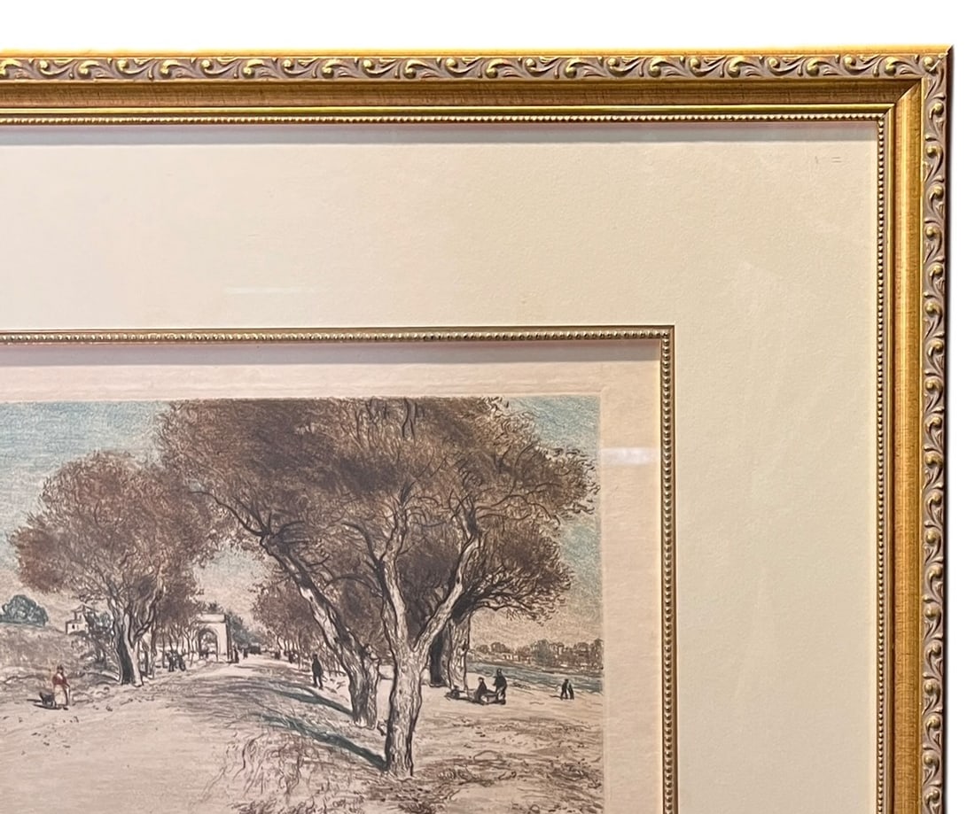 LANDSCAPE DRAWING, SIGNED - 4